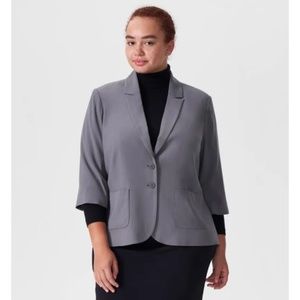 Universal Standard Meg Short Blazer, L (22-24), NWOT